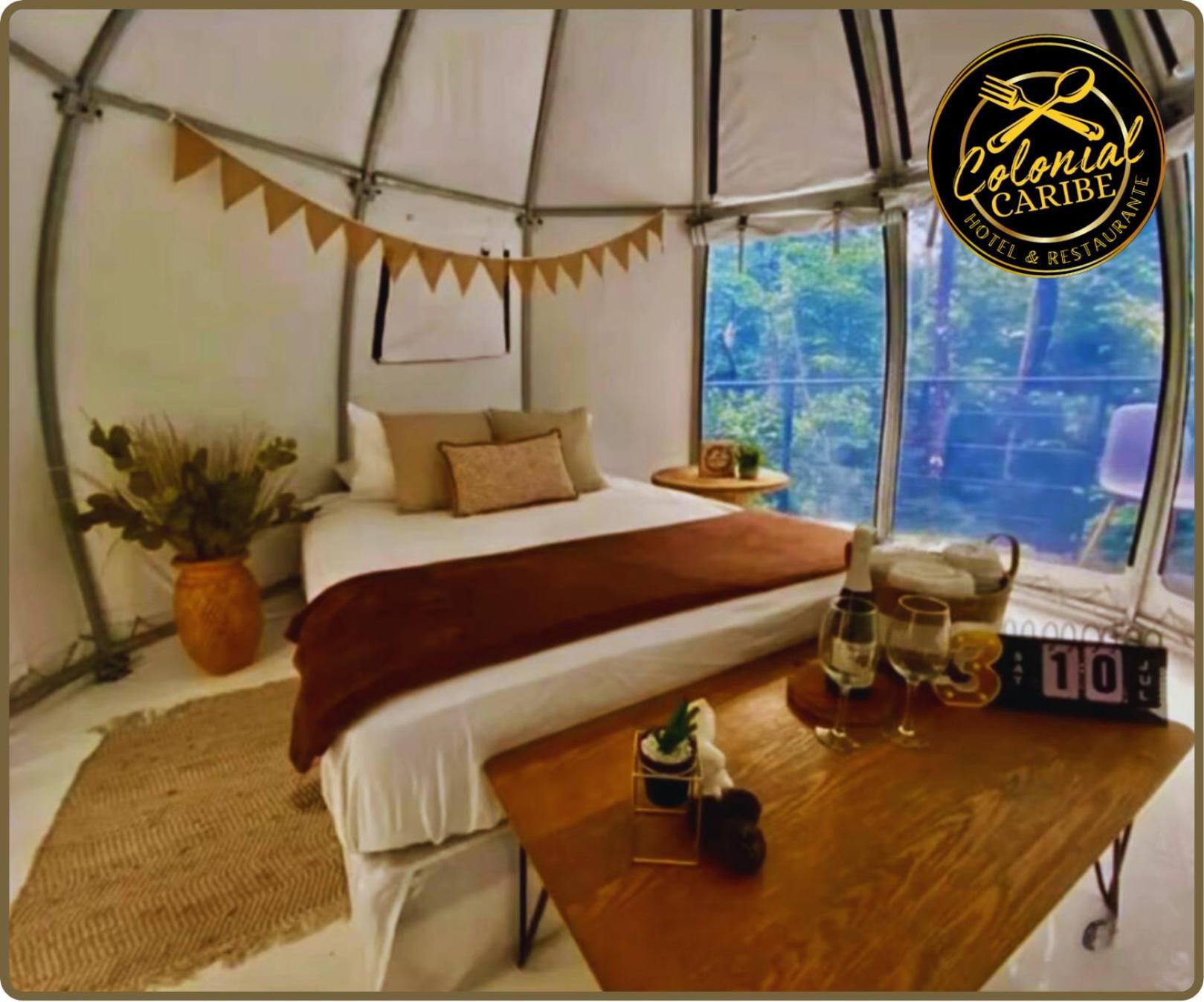 Hotel Y Restaurante Colonial Caribe Montezuma Dış mekan fotoğraf
